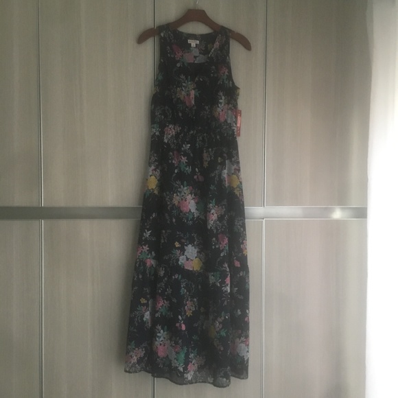 Merona Dresses & Skirts - Merona Long flowing flowered maxi sun dress NWT